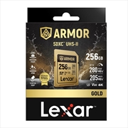 Buy Lexar ARMOR GOLD SDXC UHS-II Card Capacity: 256GB
