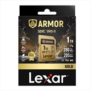 Buy Lexar ARMOR GOLD SDXC UHS-II Card Capacity: 1TB
