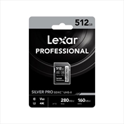 Buy Lexar Professional SILVER PRO SDXC UHS-II Card Capacity: 512GB
