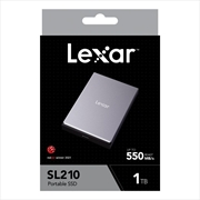 Buy Lexar SL210 Portable Solid State Drive SSD up to 550MB/s read Capacity: 1TB