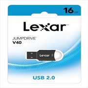 Buy Lexar JumpDrive V40 USB 2.0 Flash Drive Capacity: 16GB