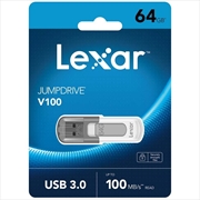 Buy Lexar JumpDrive V100 USB 3.0 Flash Drive Capacity: 64GB