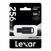 Buy Lexar JumpDrive V400 USB 3.0 Flash Drive Capacity: 256GB Black
