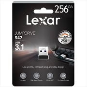 Buy Lexar Jumpdrive S47 Plug N Stay USB 3.1 Flash Drive Capacity: 256GB