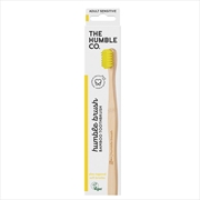 Buy The Humble Co. Bamboo Toothbrush - Sensitive Yellow