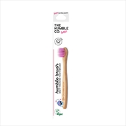 Buy The Humble Co. Bamboo Toothbrush - Baby Purple