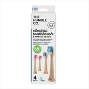 Buy The Humble Co. Sonic Toothbrush Heads  4 Pack - Soft