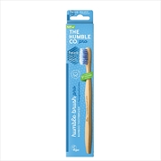 Buy The Humble Co. Pro Bamboo Toothbrush - Soft Hexatech Blue