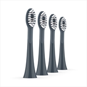 Buy Ordo Sonic Brush Heads 4 Pack Colour: Charcoal Grey/Stone