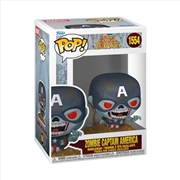 Buy Marvel: Zombies - Zombie Captain America Pop! Vinyl
