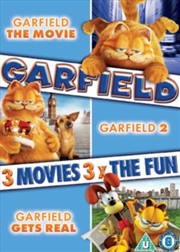 Buy Garfield - The Movie / Garfield 2 - Tale Of Two Kitties / Garfield Gets Real (REGION 2)