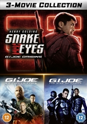 Buy GI Joe Trilogy - The Rise of Cobra /  Retaliation / Snake Eyes (REGION 2)