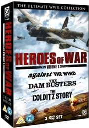 Buy Heroes of War Collection - Against The Wind / The Dam Busters / The Colditz Story (REGION 2)