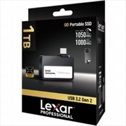 Buy Lexar Professional GO SL400 Portable SSD Capacity: 1TB Black