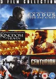 Buy Exodus - Gods and Kings  / Kingdom Of Heaven / Centurion (REGION 2)