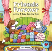 Buy Friends Forever : A Cute & Cozy Coloring Book