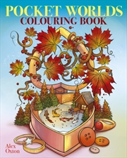 Buy Pocket Worlds Colouring Book : Over 45 Miniature Scenes To Colour