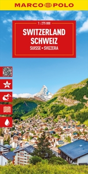 Buy Switzerland Marco Polo Map