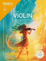 Buy Trinity College London Violin Exam Pieces From 2025: Grade 1