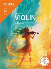 Buy Trinity College London Violin Exam Pieces From 2025: Grade 4