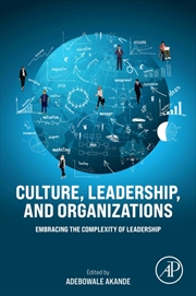 Buy Culture, Leadership, And Organizations : Embracing The Complexity Of Leadership