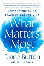 Buy What Matters Most : Lessons The Dying Teach Us About Living