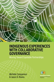 Buy Indigenous Experiences With Collaborative Governance : Moving Toward Equitable Partnerships