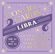 Buy Cosmo Cards: Libra : 60 Mini Memos From Your Star Sign To Guide The Day
