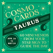 Buy Cosmo Cards: Taurus : 60 Mini Memos From Your Star Sign To Guide The Day