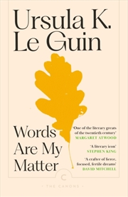 Buy Words Are My Matter : Writings On Life And Books