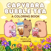 Buy Capybara Bubble Tea : A Coloring Book