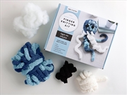 Buy Super Simple Finger Knitting Kit Jiggle The Jellyfish : Everything You Need Is Included: Chunky Yarn