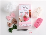 Buy Crochet Cafe Amigurumi Kit Cupcake : Everything You Need Is Included: 100%-Cotton Yarn, Crochet Hook