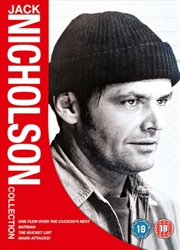 Buy Jack Nicholson - One Flew Over The Cuckoos Nest / Batman / Bucket List / Mars Attacks (REGION 2)