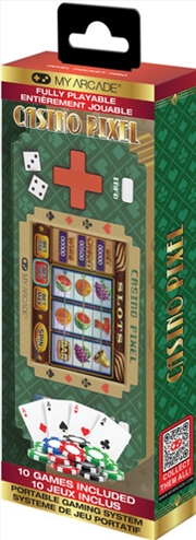 Buy My Arcade Casino Pixel Pocket Pro Portable Handheld Gaming System