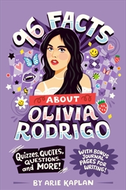 Buy 96 Facts About Olivia Rodrigo : Quizzes, Quotes, Questions, And More! With Bonus Journal Pages For W