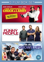 Buy Adam Sandler - Funny People / I Now Pronounce You Chuck And Larry / Grown Ups (REGION 2)