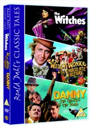 Buy Roald Dahl - Danny The Champion Of The World / The Witches / Willy Wonka (REGION 2)