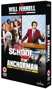 Buy Will Ferrell - Old School - Unseen / Anchorman - The Legend Of Ron Burgundy (REGION 2)
