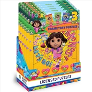 Buy Dora 3Pk Frame Tray Puzzles