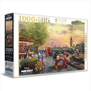 Buy Kinkade 1000 Piece Puzzle - Mickey & Minnie In London