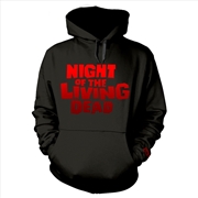 Buy Night Of The Living Dead - Zombie F3 - Black - Large Hoodie