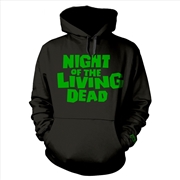 Buy Night Of The Living Dead - Zombie F2 - Black - Medium Hoodie