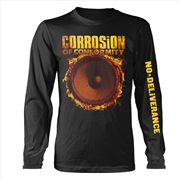 Buy Corrosion Of Conformity - Deliverance - Black - Xxl Long Sleeve Shirt