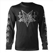 Buy Dark Funeral - Logo - Black - Xl Shirt