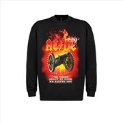 Buy AC/DC - For Those About To Rock Tracks - Black - Medium Sweater