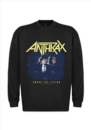 Buy Anthrax - Among The Living - Black - Xl Sweater