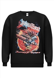 Buy Judas Priest - Screaming For Vengeance Modern - Black - Xxl Sweater