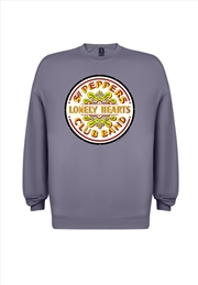 Buy The Beatles - Lonely Hearts Club - Grey - Xxl Sweater