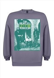 Buy The Beatles - Let It Be (You Know My Name) - Grey - Large Sweater